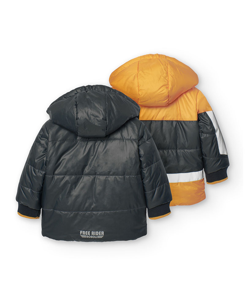 BOBOLI Reversible parka for baby boy - 319137 BOBOLI Reversible parka for baby boy - 319137