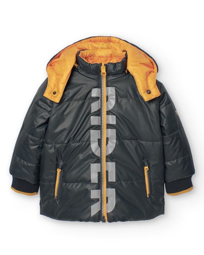 BOBOLI Reversible parka for baby boy - 319137 BOBOLI Reversible parka for baby boy - 319137