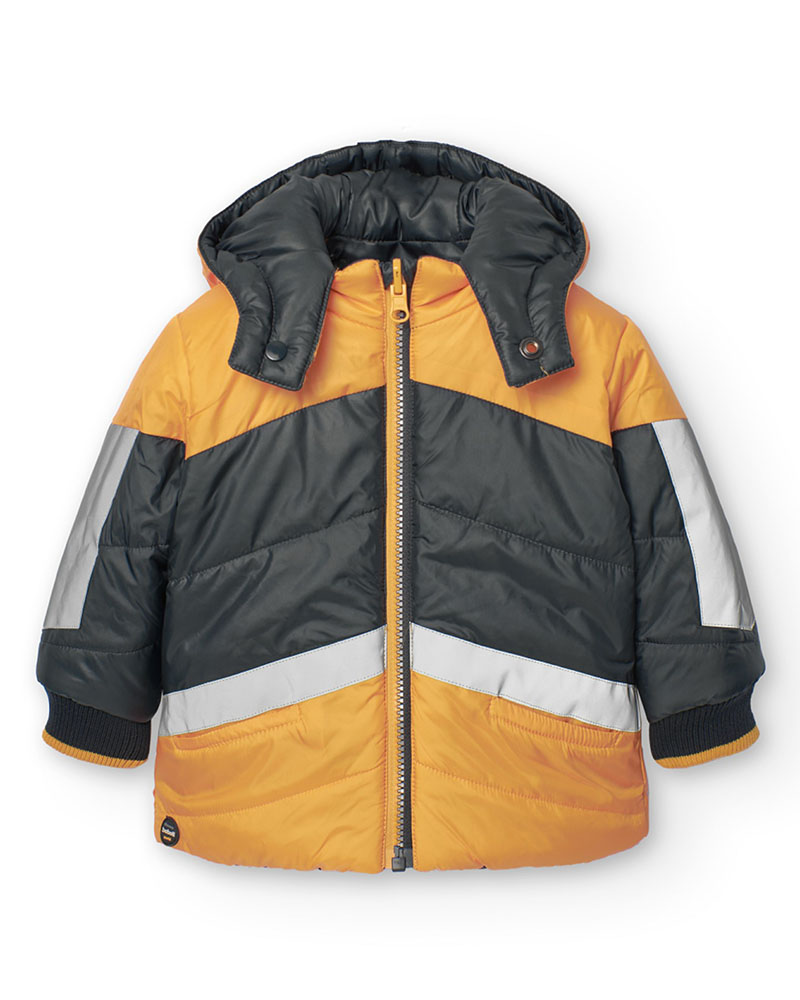 BOBOLI Reversible parka for baby boy - 319137 BOBOLI Reversible parka for baby boy - 319137