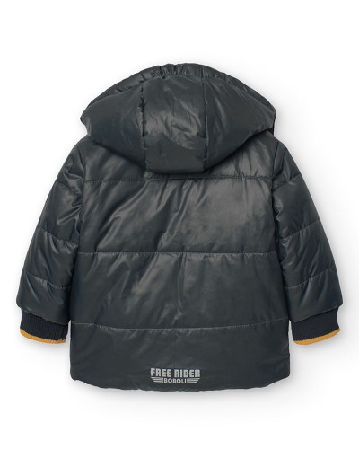 BOBOLI Reversible parka for baby boy - 319137 BOBOLI Reversible parka for baby boy - 319137