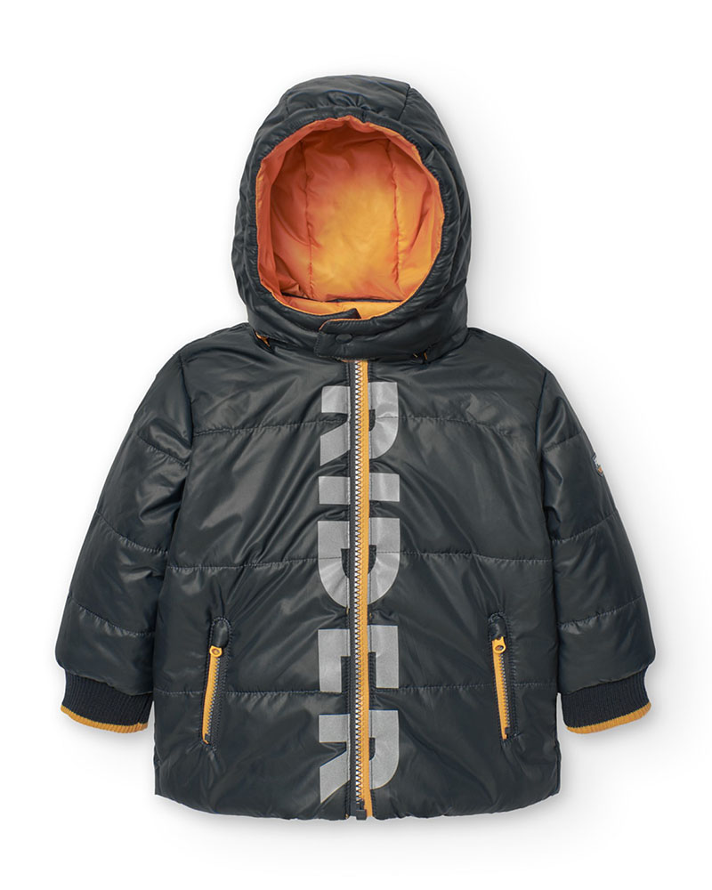 BOBOLI Reversible parka for baby boy - 319137 BOBOLI Reversible parka for baby boy - 319137
