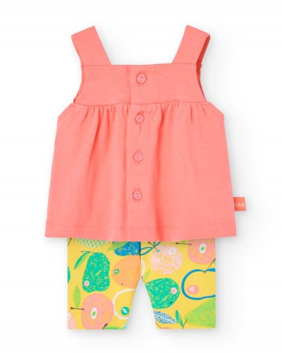 BOBOLI Set knit for baby girl -BCI - 131061