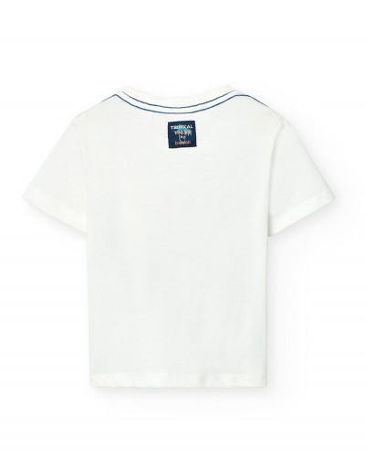 BOBOLI Knit t-Shirt for baby boy -BCI - 321039