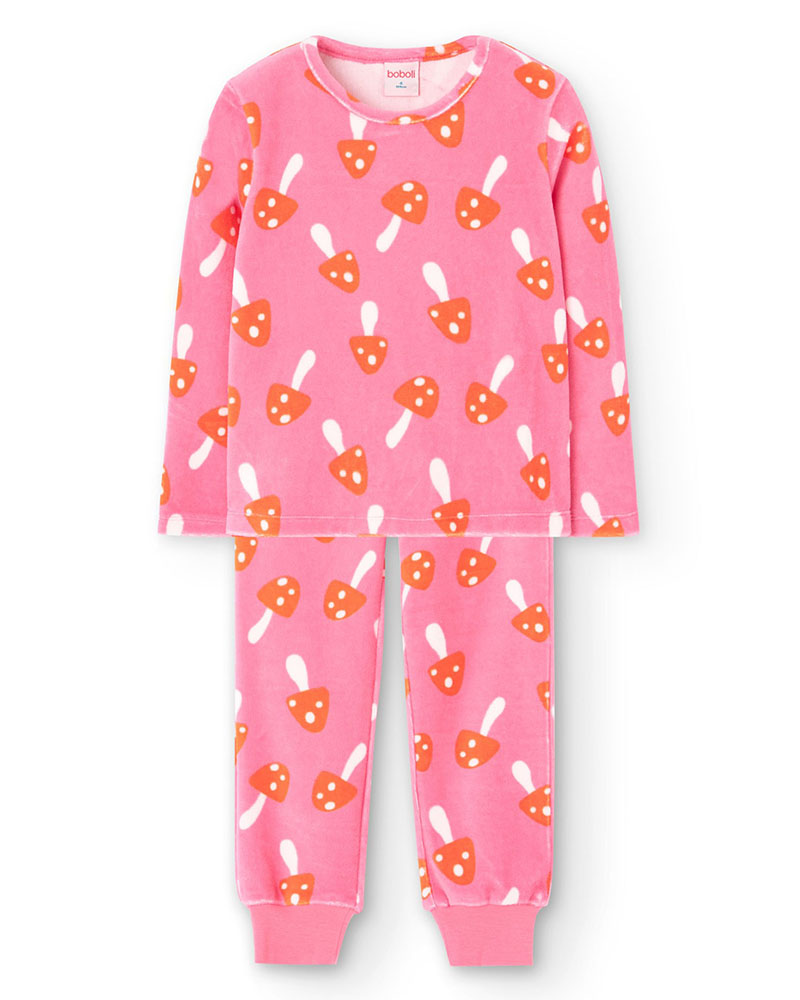 BOBOLI Velour pyjamas printed for girl -BCI - 922036 BOBOLI Velour pyjamas printed for girl -BCI - 922036