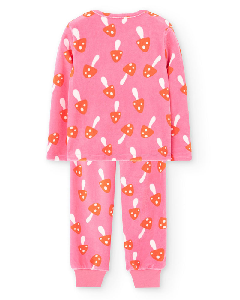 BOBOLI Velour pyjamas printed for girl -BCI - 922036 BOBOLI Velour pyjamas printed for girl -BCI - 922036
