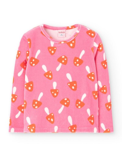 BOBOLI Velour pyjamas printed for girl -BCI - 922036 BOBOLI Velour pyjamas printed for girl -BCI - 922036