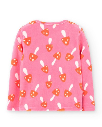 BOBOLI Velour pyjamas printed for girl -BCI - 922036 BOBOLI Velour pyjamas printed for girl -BCI - 922036