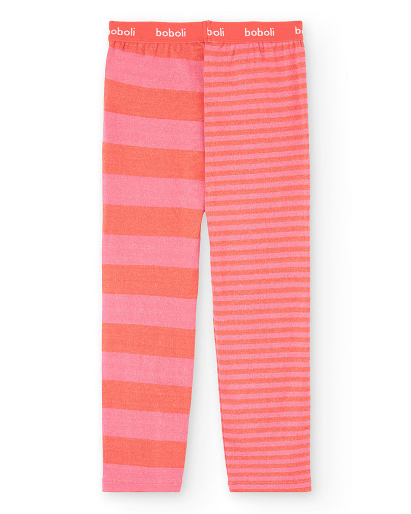 BOBOLI Pyjamas ribbed striped for girl - 922047 BOBOLI Pyjamas ribbed striped for girl - 922047