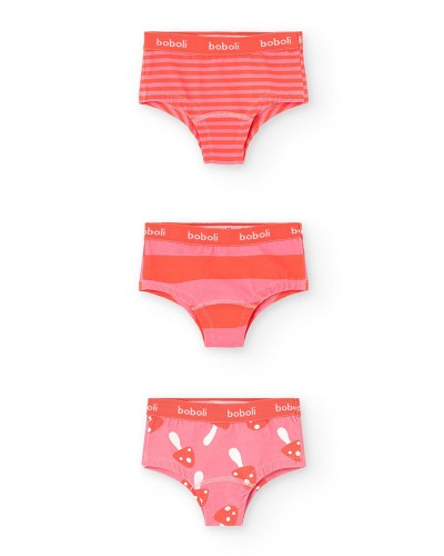 BOBOLI Pack 3 knickers for girl -BCI - 922069 BOBOLI Pack 3 knickers for girl -BCI - 922069