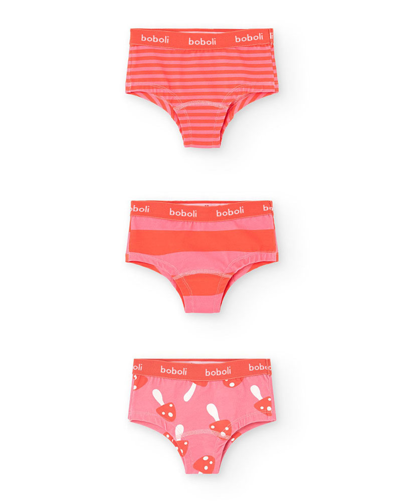 BOBOLI Pack 3 knickers for girl -BCI - 922069 BOBOLI Pack 3 knickers for girl -BCI - 922069