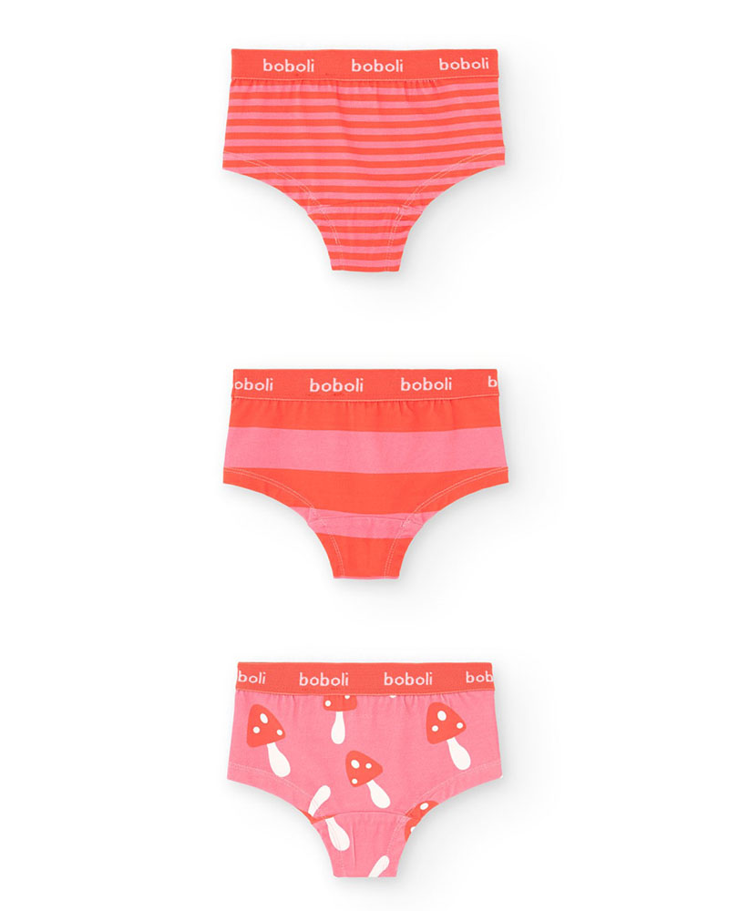 BOBOLI Pack 3 knickers for girl -BCI - 922069 BOBOLI Pack 3 knickers for girl -BCI - 922069