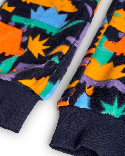 BOBOLI Velour pyjamas printed for boy -BCI - 932004