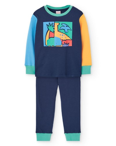 BOBOLI Interlock pyjamas for boy -BCI - 932015 BOBOLI Interlock pyjamas for boy -BCI - 932015