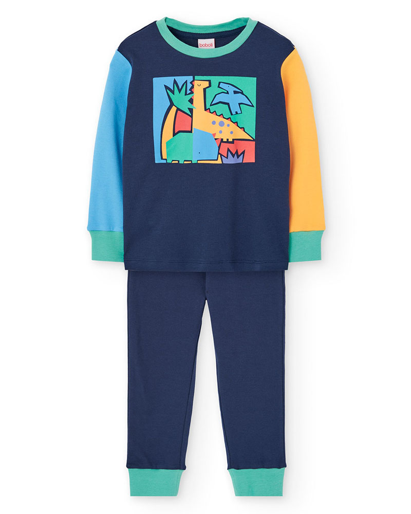 BOBOLI Interlock pyjamas for boy -BCI - 932015 BOBOLI Interlock pyjamas for boy -BCI - 932015