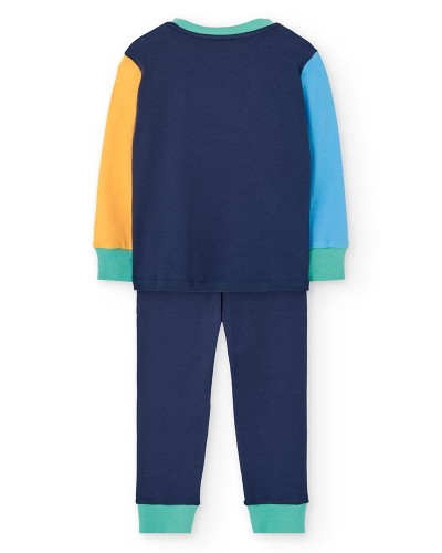 BOBOLI Interlock pyjamas for boy -BCI - 932015 BOBOLI Interlock pyjamas for boy -BCI - 932015