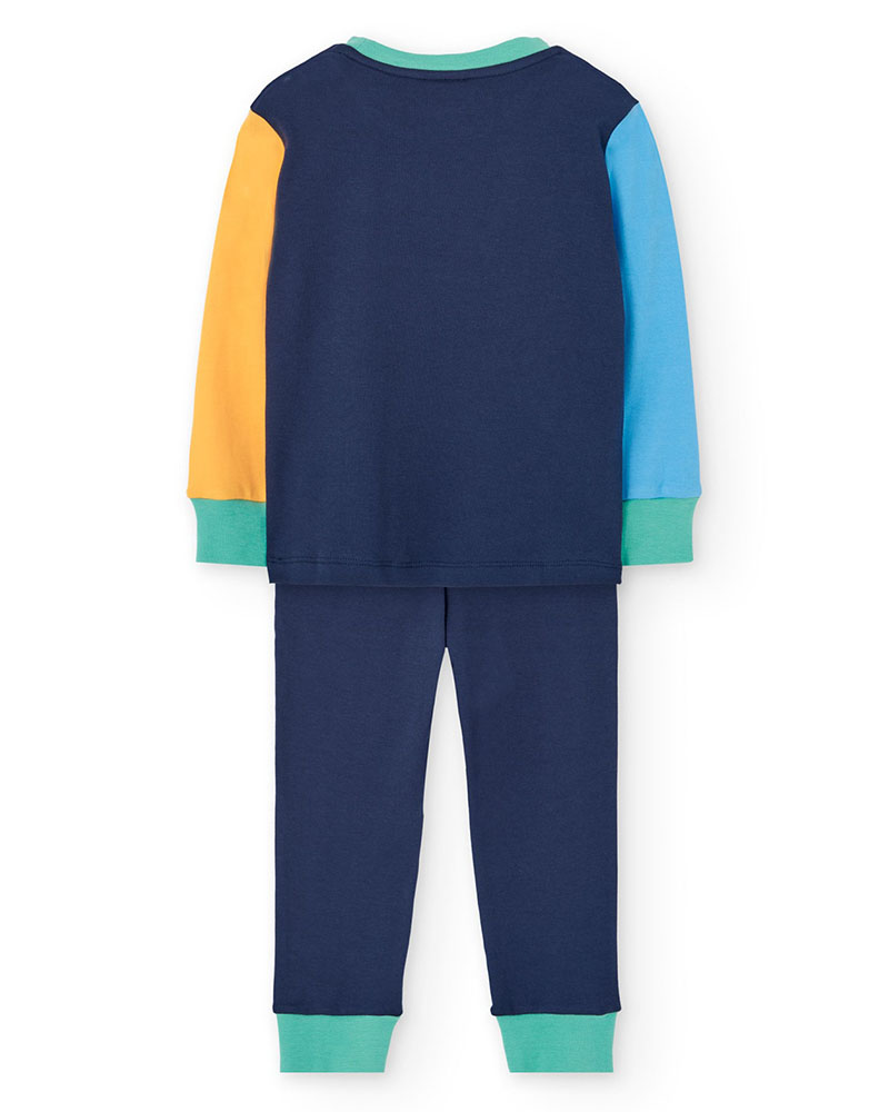 BOBOLI Interlock pyjamas for boy -BCI - 932015 BOBOLI Interlock pyjamas for boy -BCI - 932015