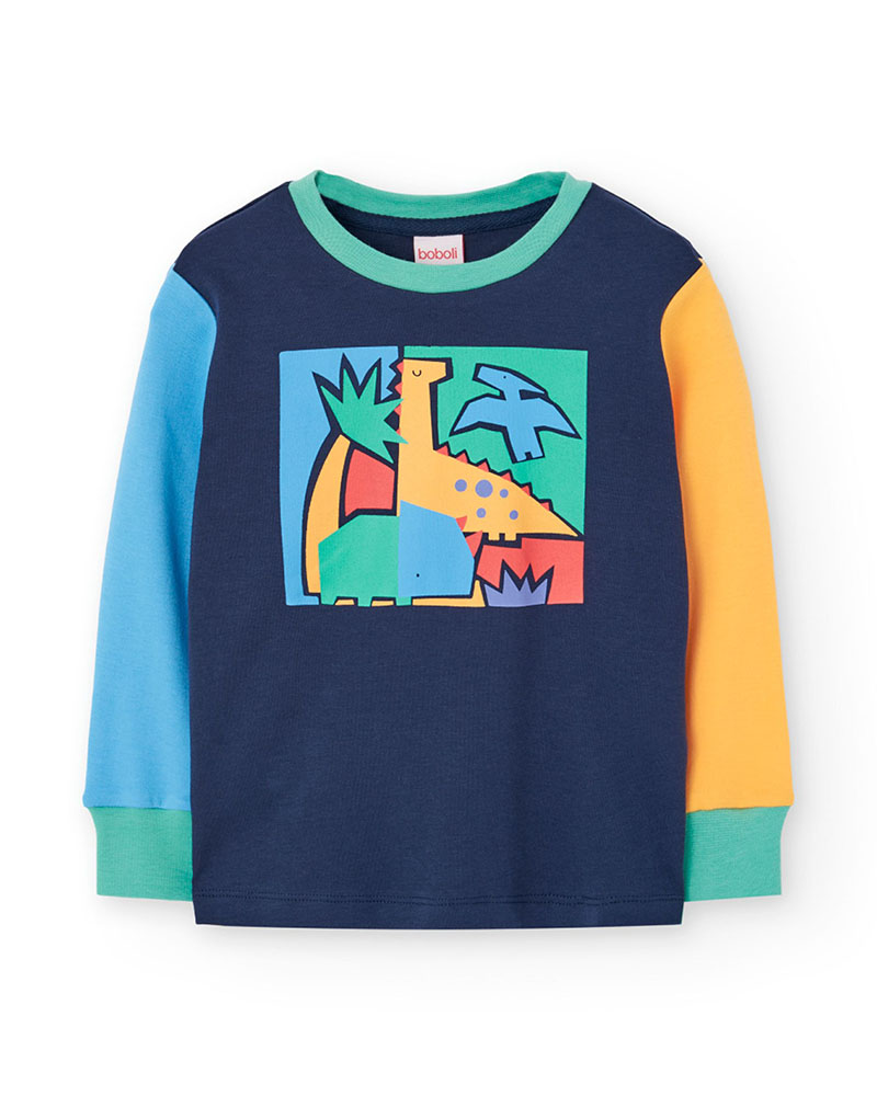 BOBOLI Interlock pyjamas for boy -BCI - 932015 BOBOLI Interlock pyjamas for boy -BCI - 932015