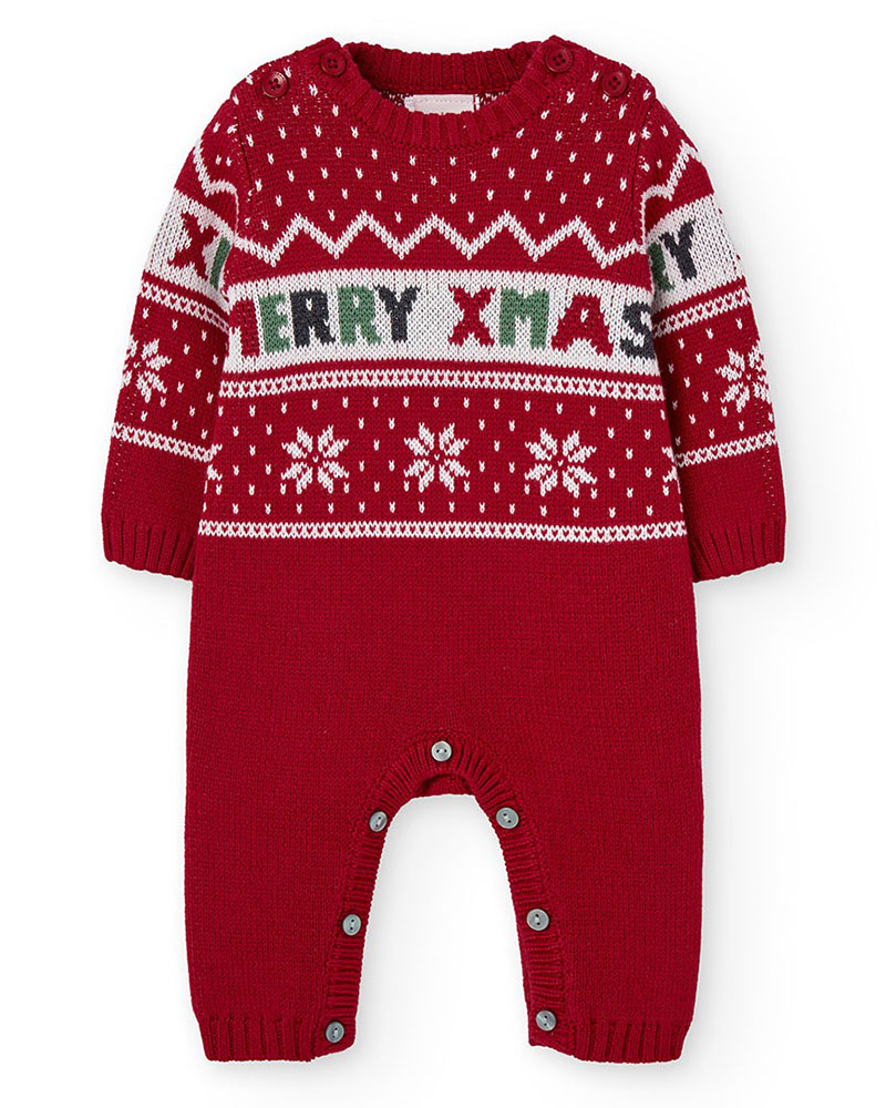 BOBOLI Knitted play suit for baby -BCI - 962018 BOBOLI Knitted play suit for baby -BCI - 962018
