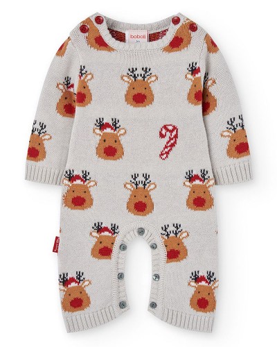 BOBOLI Knitted play suit for baby -BCI - 962041 BOBOLI Knitted play suit for baby -BCI - 962041