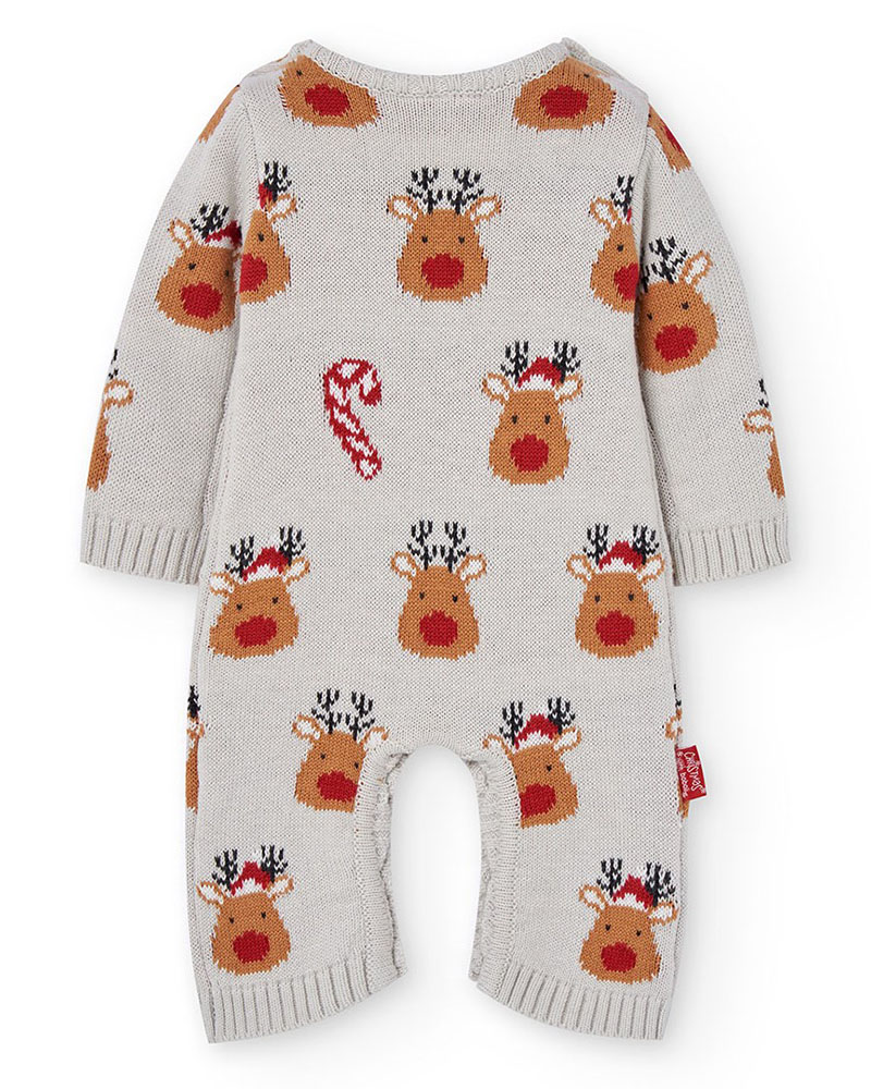 BOBOLI Knitted play suit for baby -BCI - 962041 BOBOLI Knitted play suit for baby -BCI - 962041