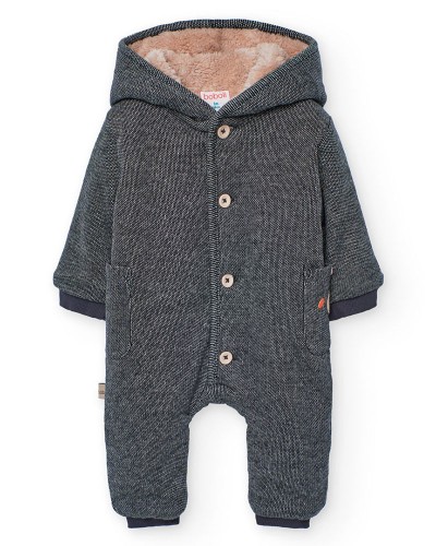 BOBOLI Knit play suit fantasy for baby -BCI - 122005