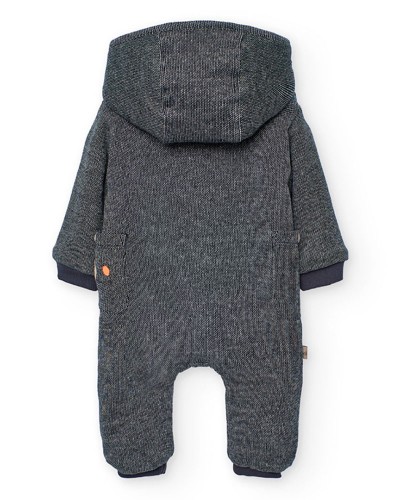 BOBOLI Knit play suit fantasy for baby -BCI - 122005