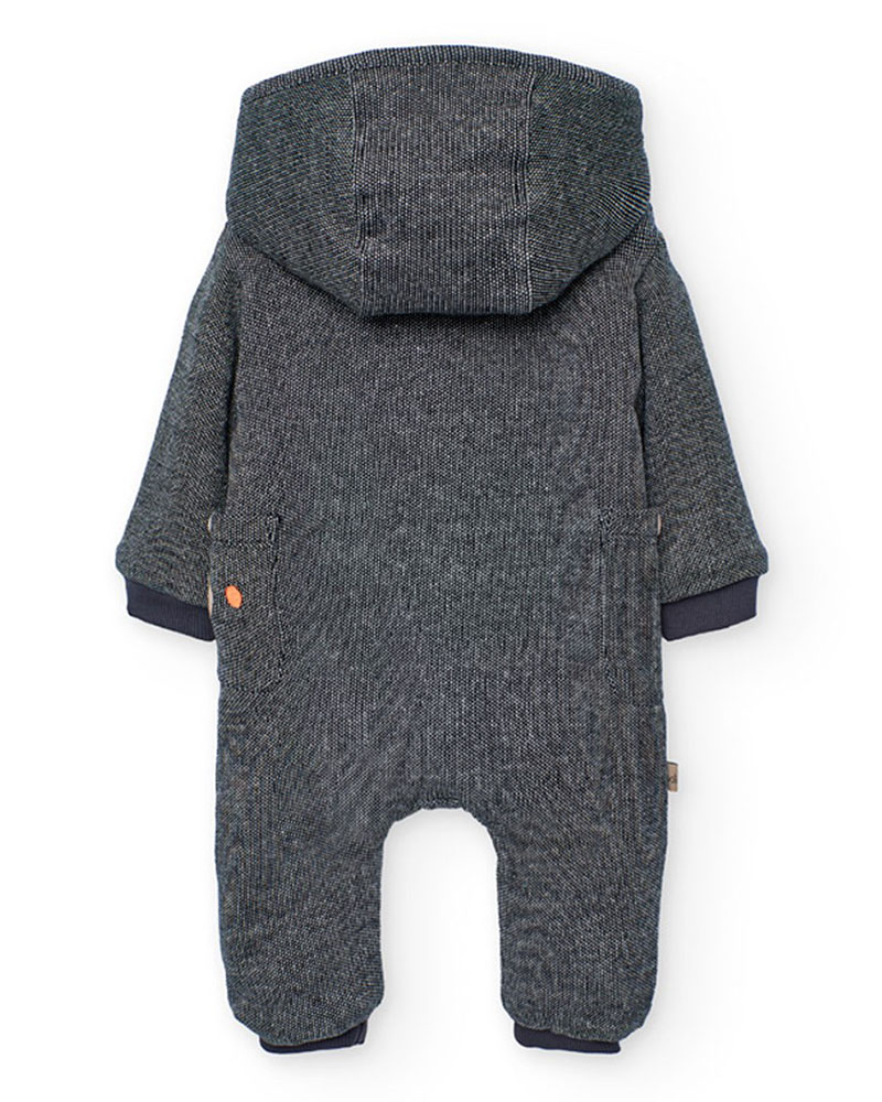 BOBOLI Knit play suit fantasy for baby -BCI - 122005