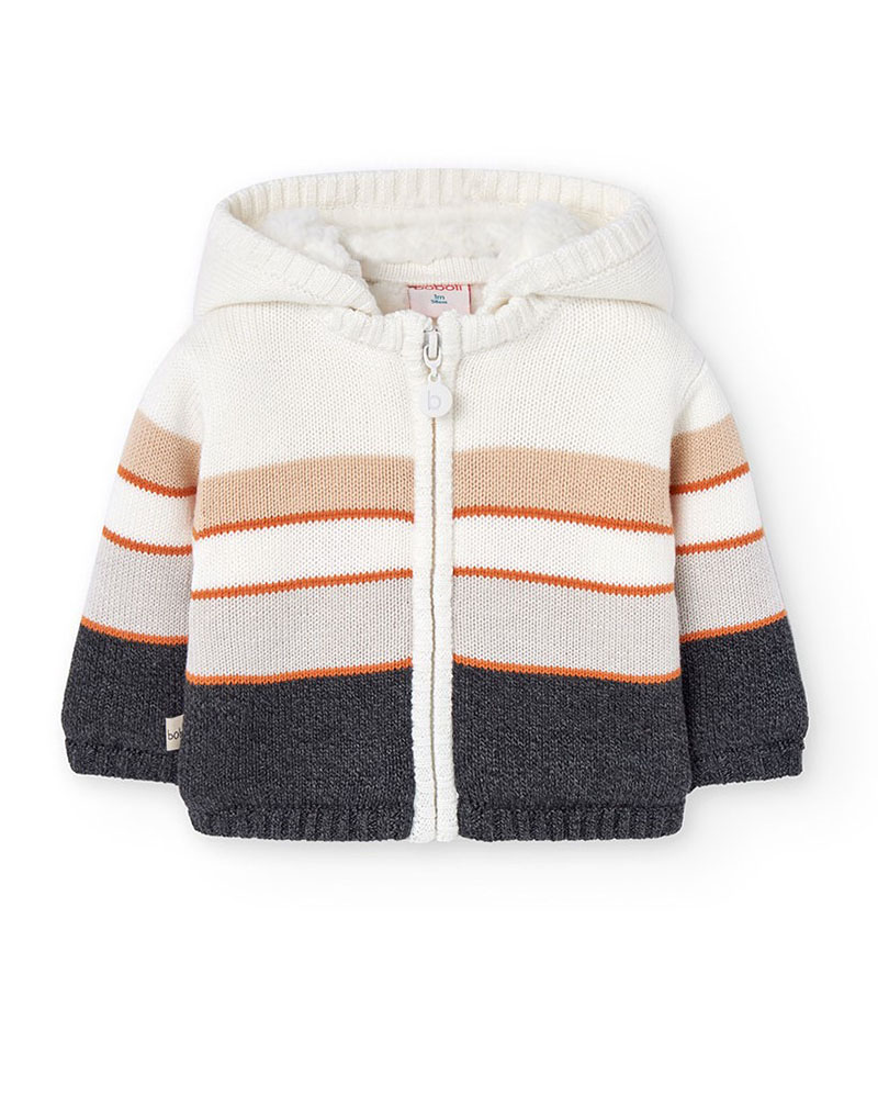 BOBOLI Knitwear jacket for baby -BCI - 122106 BOBOLI Knitwear jacket for baby -BCI - 122106