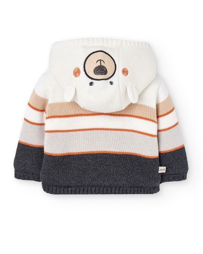 BOBOLI Knitwear jacket for baby -BCI - 122106 BOBOLI Knitwear jacket for baby -BCI - 122106