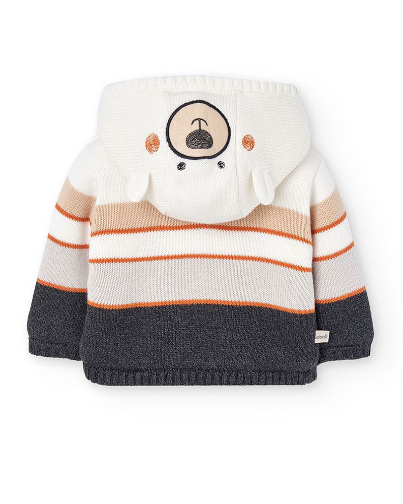 BOBOLI Knitwear jacket for baby -BCI - 122106 BOBOLI Knitwear jacket for baby -BCI - 122106