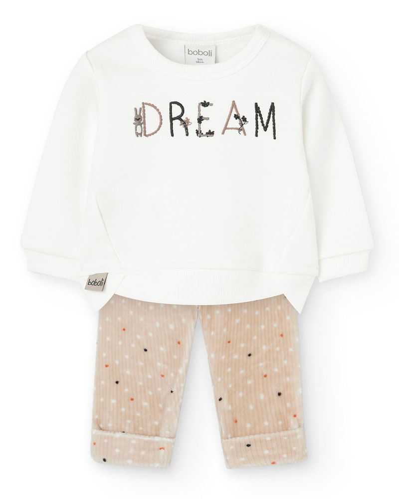 BOBOLI Set knit for baby girl -BCI - 122050 BOBOLI Set knit for baby girl -BCI - 122050