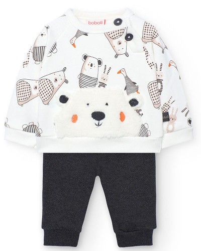 BOBOLI Set knit for baby boy -BCI - 122162 BOBOLI Set knit for baby boy -BCI - 122162