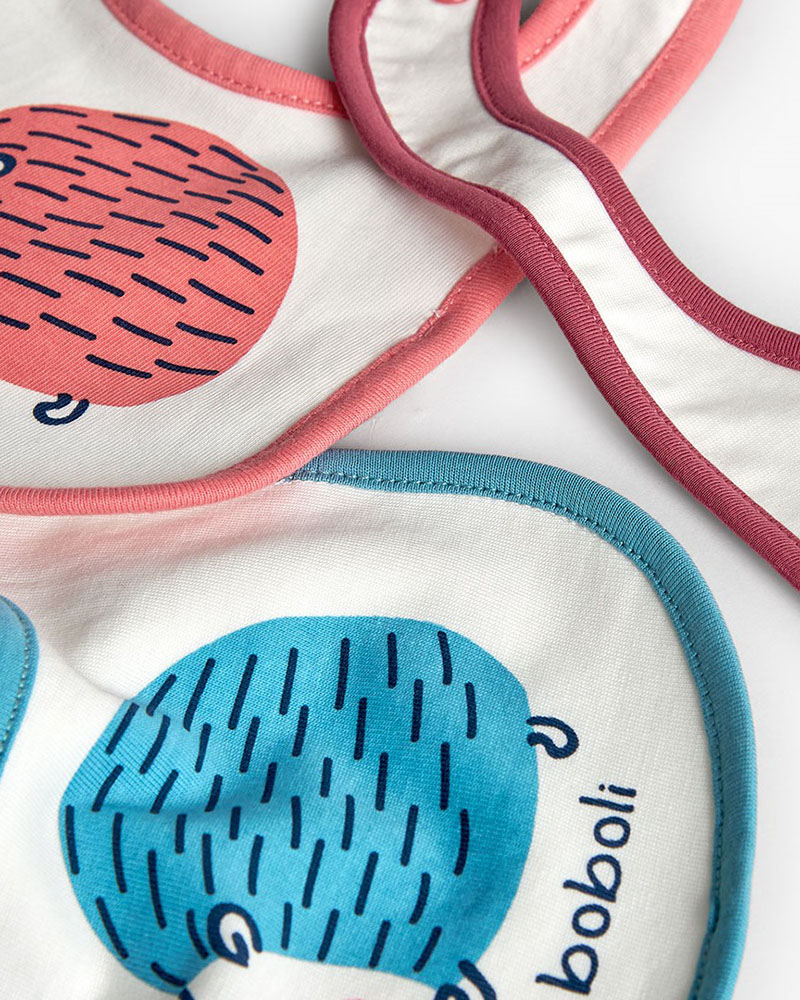 BOBOLI Pack 4 bibs for baby -BCI - 132130 BOBOLI Pack 4 bibs for baby -BCI - 132130