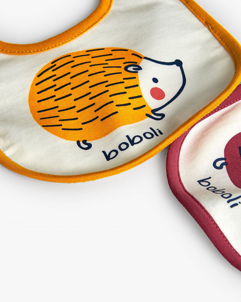 BOBOLI Pack 4 bibs for baby -BCI - 132130 BOBOLI Pack 4 bibs for baby -BCI - 132130