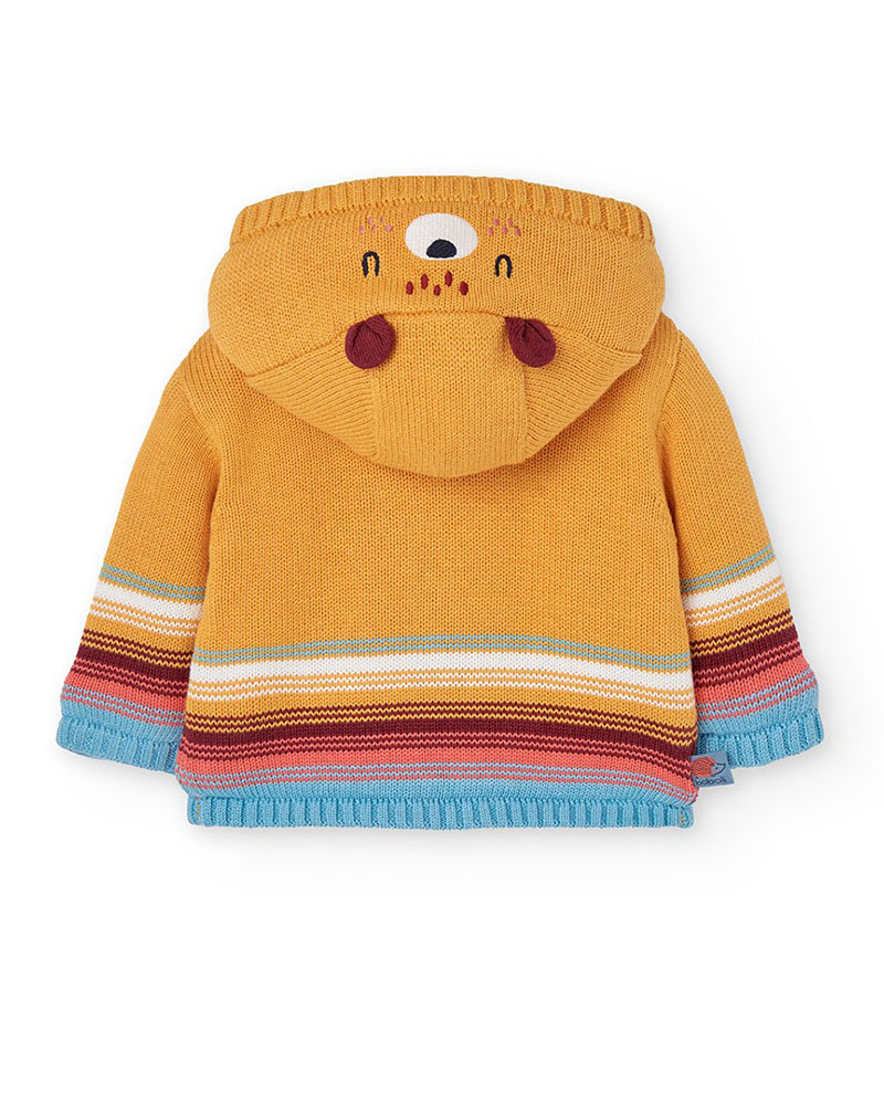 BOBOLI Knitwear jacket for baby boy -BCI - 132219