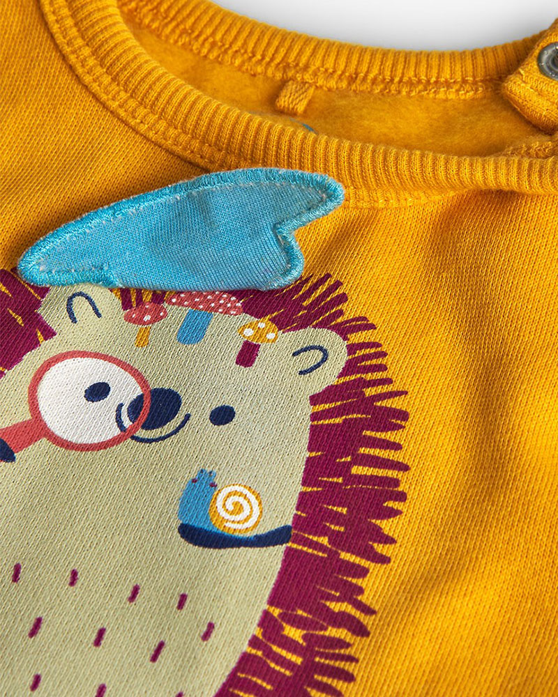 BOBOLI Fleece sweatshirt for baby boy -BCI - 132163 BOBOLI Fleece sweatshirt for baby boy -BCI - 132163