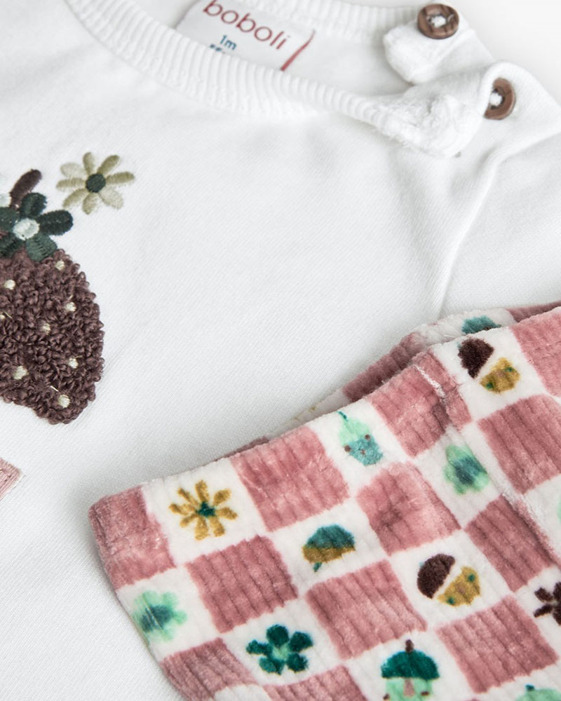 BOBOLI Set knit for baby girl -BCI - 142052 BOBOLI Set knit for baby girl -BCI - 142052