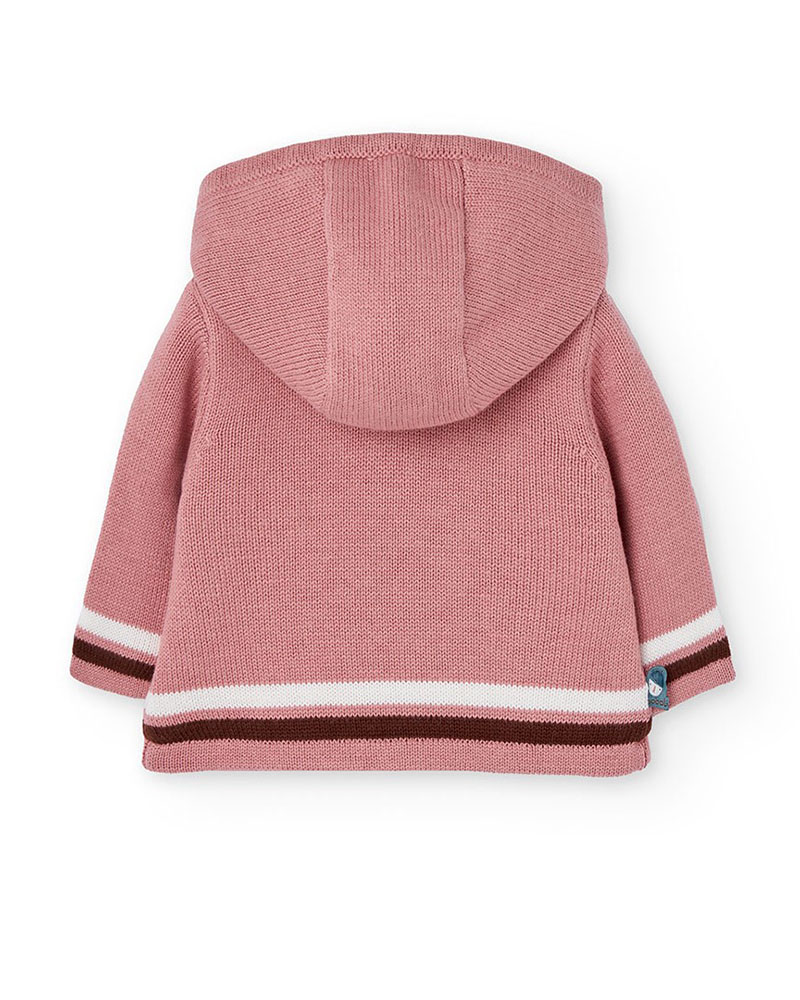 BOBOLI Knitwear jacket for baby girl -BCI - 142120 BOBOLI Knitwear jacket for baby girl -BCI - 142120