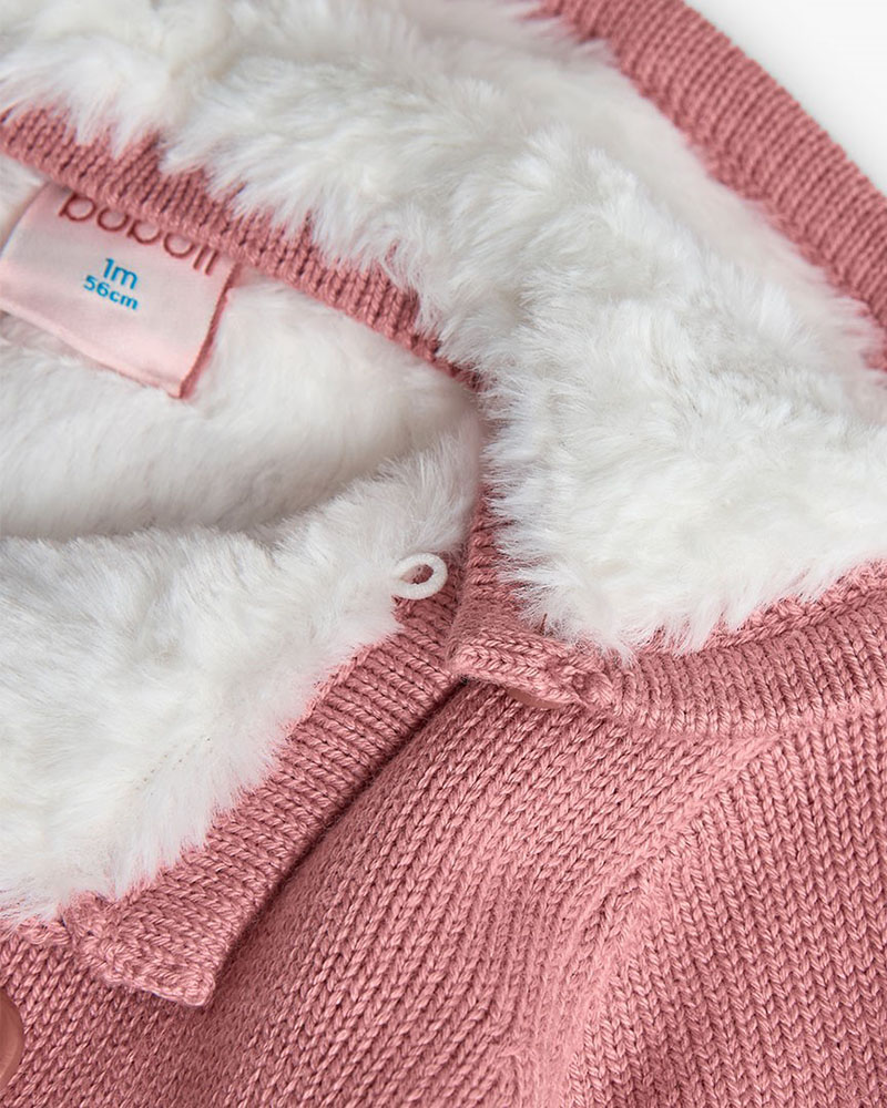 BOBOLI Knitwear jacket for baby girl -BCI - 142120 BOBOLI Knitwear jacket for baby girl -BCI - 142120