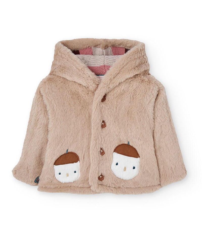 BOBOLI Jacket reversible for baby -BCI - 142030 BOBOLI Jacket reversible for baby -BCI - 142030
