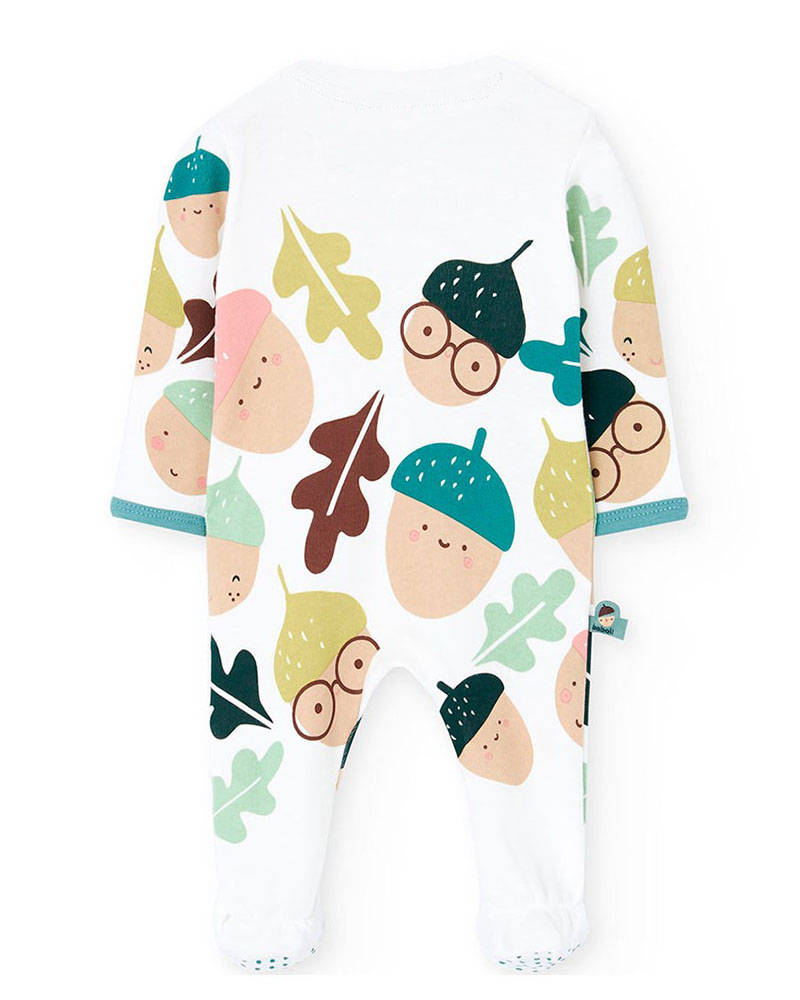BOBOLI Interlock play suit for baby -BCI - 142074
