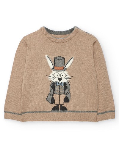 BOBOLI Knitwear pullover for baby boy -BCI - 712044 BOBOLI Knitwear pullover for baby boy -BCI - 712044