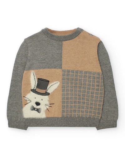 BOBOLI Knitwear pullover for baby boy -BCI - 712077 BOBOLI Knitwear pullover for baby boy -BCI - 712077