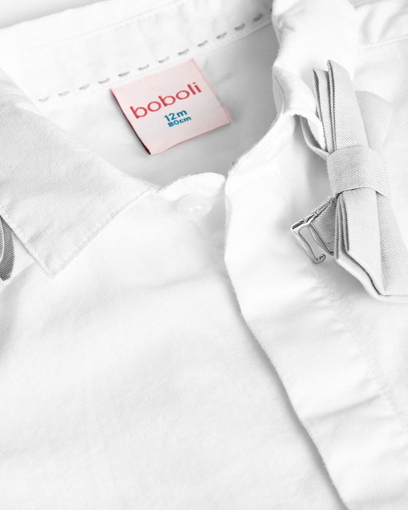 BOBOLI Poplin shirt for baby -BCI - 712022