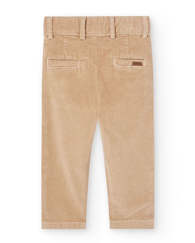 BOBOLI Microcorduroy trousers for baby boy -BCI - 712033 BOBOLI Microcorduroy trousers for baby boy -BCI - 712033