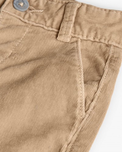 BOBOLI Microcorduroy trousers for baby boy -BCI - 712033 BOBOLI Microcorduroy trousers for baby boy -BCI - 712033