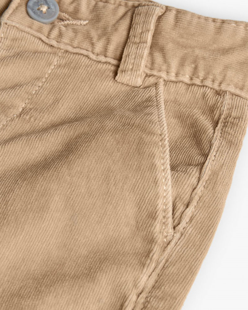 BOBOLI Microcorduroy trousers for baby boy -BCI - 712033 BOBOLI Microcorduroy trousers for baby boy -BCI - 712033