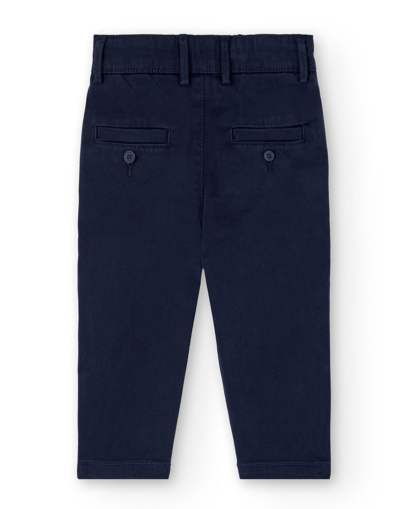 BOBOLI Stretch satin trousers for baby -BCI - 712257 BOBOLI Stretch satin trousers for baby -BCI - 712257