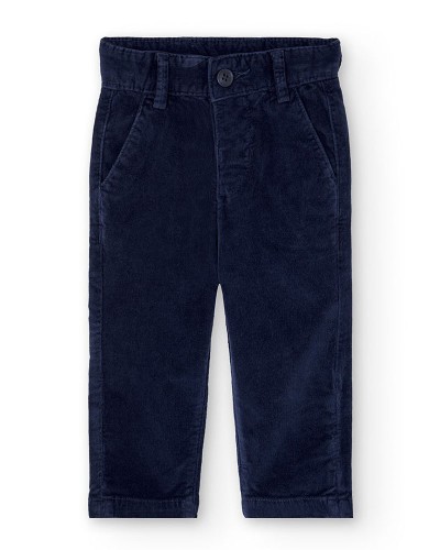BOBOLI Microcorduroy trousers for baby boy -BCI - 712033 BOBOLI Microcorduroy trousers for baby boy -BCI - 712033