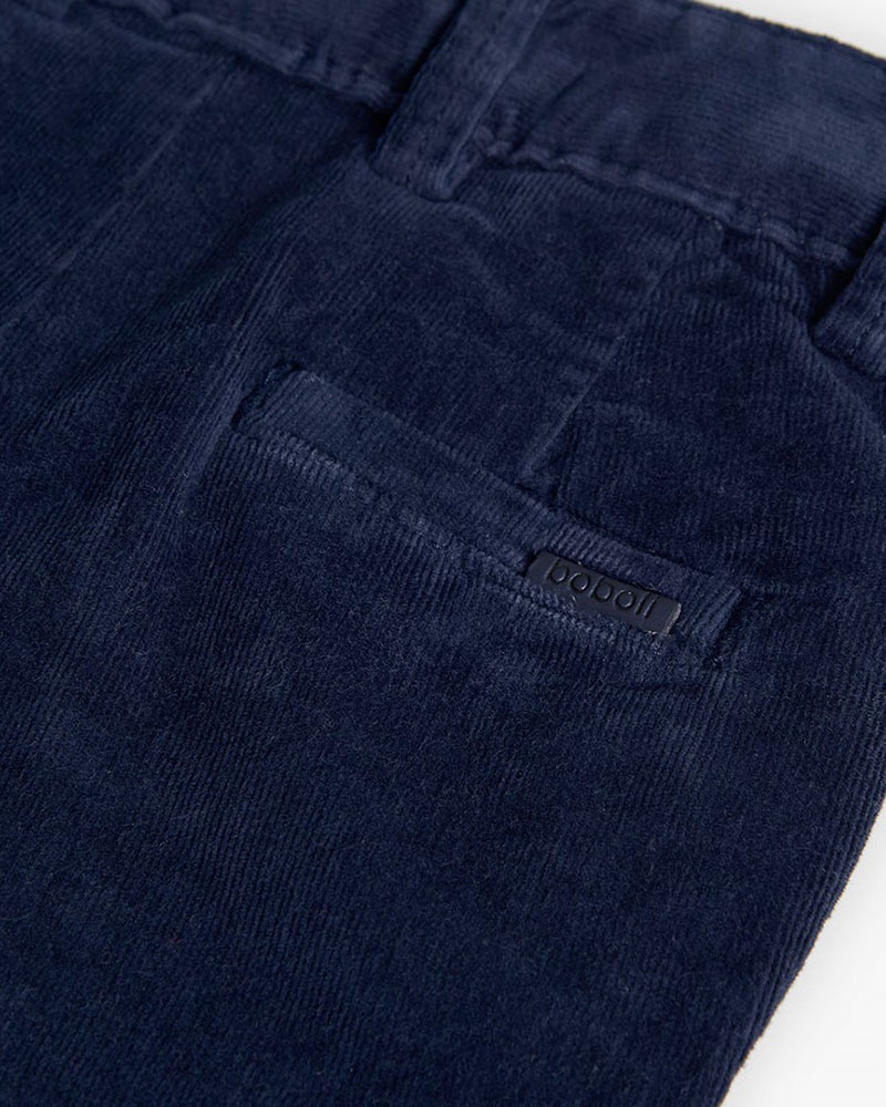 BOBOLI Microcorduroy trousers for baby boy -BCI - 712033 BOBOLI Microcorduroy trousers for baby boy -BCI - 712033